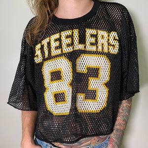 Vintage Crop Steelers Jersey